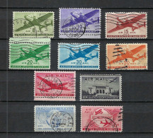 ETATS UNIS P.A. Ca.1940-55: Lot D'obl. - 1a. 1918-1940 Used