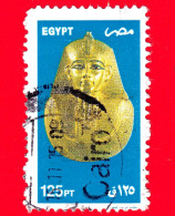 EGITTO - Usato - 2002 - Archeologia - Maschera Del Faraone Psusennes I. - 125 - Gebraucht
