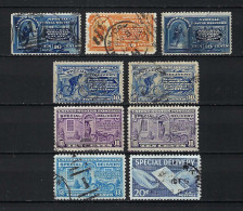 ETATS UNIS Ca.1894-1950: Lot D'obl. "Special Delivery" - Special Delivery, Registration & Certified