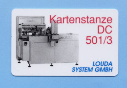 DC 501.3 Machine Carte Impression Allemagne Card (K 171) - Other & Unclassified