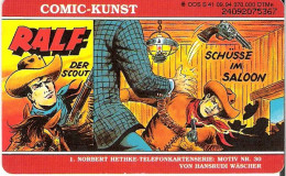 Germany: Telekom S 41 09.94 Comic Messe Köln, Ralf Der Scout - S-Series: Schalterserie Mit Fremdfirmenreklame