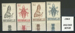 Città Del Vaticano: Pope Paulus VI- Coronation, 1963 - Unused Stamps