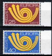 Switzerland / Helvetia / Schweiz / Suisse 1973 ⁕ Europa Cept Mi.994-995 ⁕ 2v MNH - Unused Stamps