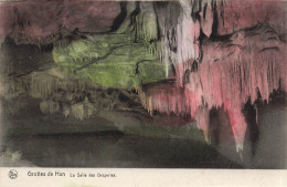 BELGIQUE - Vue De La Grottes De Han - La Salle Des Draperies - Vue Générale - De L'intérieure - Carte Postale Ancienne - Rochefort