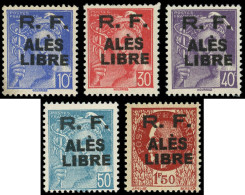 ** LA  LIBERATION - ALES 1/5 : La Série, N°1 *, TB, Signés Mayer - Liberation