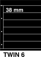 DAVO Kosmos Einsteckblatt TWIN 6, 5er Pack DV529706 Neu ( - Other & Unclassified