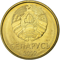 Bélarus, 10 Kopeks, 2009, Acier Plaqué Laiton, SUP+ - Wit-Rusland