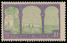 ** ALGERIE 85b : 20f. Violet Et Vert, ARBRE  COUPE, TB - Other & Unclassified