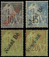 * NOSSI-BE 23/26 : Type Commerce, Surchargés De 1893, TB - Other & Unclassified