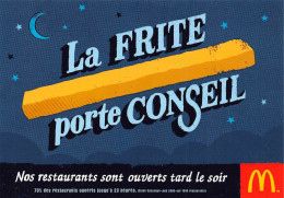 McDONALD'S 1 Rue Gustave Eiffel Guyancourt La Frite Porte Conseil  61 (scan Recto Verso)KEVREN0768 - Guyancourt