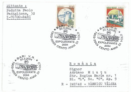 CV 29 - 1067-a AIRPLANE, Italy - Cover - Used - 2004 - Brieven En Documenten