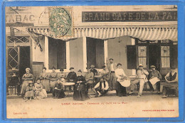 09 -  Ariège - Lezat Sur Leze - Terrasse Du Cafe De La Paix (N15454) - Lezat Sur Leze