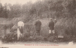 MENNECY PECHE AU BORD DE L'ETANG 1930 TBE - Mennecy