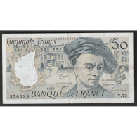 FAY 67/18 - 50 FRANCS QUENTIN DE LA TOUR - 1992 - Y.73 - PICK 152 - TTB - 50 F 1976-1992 ''Quentin De La Tour''