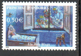 ANDORRE PRINCIPAT ANDORRA 2005 CHRISTMAS NATALE NOEL WEIHNACHTEN NAVIDAD 0.50€ MNH - Ungebraucht