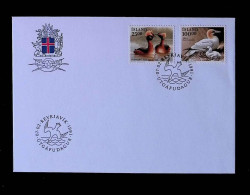 CL, FDC, Premier Jour, First Day, ütgafudagur, Finland, Finlande, Reykjavik, 07-02-1991, Birds - FDC