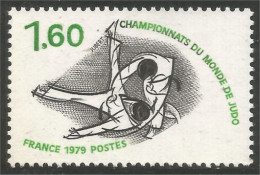 350 France Yv 2069 Judo Combat MNH ** Neuf SC (2069-1c) - Zonder Classificatie