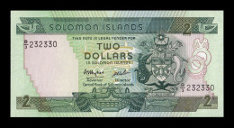 Islas Salomon Solomon 2 Dollars 1986 Pick 13 Sc Unc - Solomon Islands