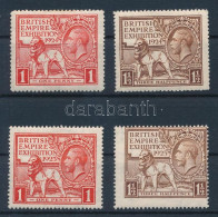 * Nagy-Britannia 1924/1925 Mi 166-167 + 168-169 (Mi EUR 115.-) - Andere & Zonder Classificatie