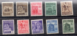 Italia Serie Nº Yvert 31/40 ** - Mint/hinged