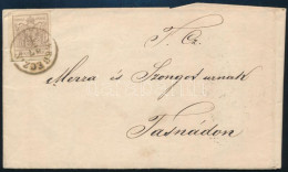 1855 6kr Levélen / In Cover "DEBRECZIN" - "TASNÁD" - Autres & Non Classés