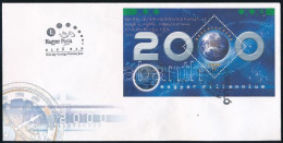 2000 Ezredforduló - Jeles Magyarok Blokk FDC-n (5.000) - Sonstige & Ohne Zuordnung