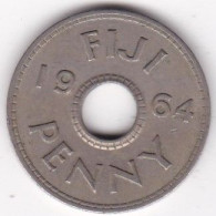 Fidji 1 Penny 1964 Elizabeth II , En Cupronickel, KM# 21 - Fidji