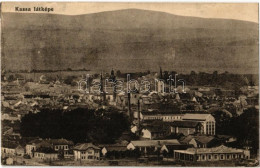 T2 1919 Kassa, Kosice; Látkép Vasútállomással és Gyárakkal / General View With Railway Station And Factories - Unclassified