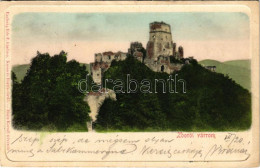 T2 1905 Zboró, Zborov; Zborói Várrom. Eschwig Ede F. Kiadása. Hajts Kornél Felvétele / Zborovsky Hrad / Castle Ruins - Sin Clasificación