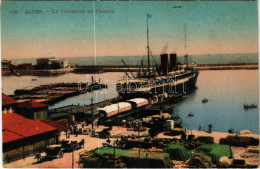 ** T2/T3 Algiers, Alger; Le Courrier De France / Port, Steamship - Non Classés