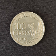 FRANCE COCHET 100 FRS 1958 TTB+ - 100 Francs