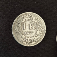 SUISSE - 1 FRANC 1877 - 1 Franc