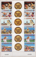 Alderney MNH Set In Gutter Pairs - Marionnettes