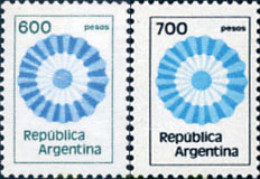 729054 MNH ARGENTINA 1980 SERIE CORRIENTE - Ongebruikt