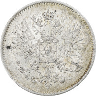 Finlande, Nicholas II, 25 Penniä, 1916, Helsinki, Argent, SUP, KM:6.2 - Finnland