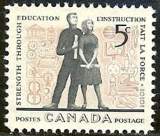 CANADA, 1961, Mint Hinged Stamp(s), Education Year,  Michel 343, M5498 - Unused Stamps