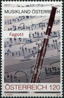 Austria 2024. Musical Instruments. Bassoon (MNH OG) Stamp - Ungebraucht