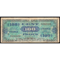 FAY VF 25/8 - 100 FRANCS VERSO FRANCE - 1945 - SERIE 8 - PICK 105s - TB - Ohne Zuordnung