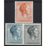 Luxemburg 1964 Großherzogin Charlotte 690/92 Postfrisch - Neufs