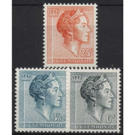 Luxemburg 1964 Großherzogin Charlotte 690/92 Postfrisch - Ungebraucht