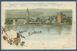 Gruss Aus Eltville Kurfürstliche Burg, Gelaufen 1902 (AK3022) - Eltville