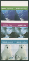 Norwegen 2005 Urlaub Freizeit Fjord, Wasserfall, Eisbär 1531/33 Dl/Dr Gestempelt - Used Stamps