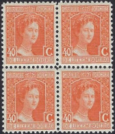 Luxembourg - Luxemburg - Timbres - Bloc à 4   Marie-Adélaïde     MNH** - 1914-24 Marie-Adelaide