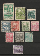 Lot 11 Timbres Tunisie RF- Mi TN 274 Mi TN 413 Mi TN 171 Mi TN 175 Mi TN 123 MiTN 124 MiTN 312 MiTN 132 MiTN 228 MiTN 75 - Andere & Zonder Classificatie