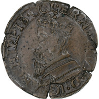 Principauté De Liège, Ernest Of Bavaria, Liard, 1581-1612, Liege, Cuivre, TTB+ - Other & Unclassified