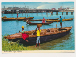 AFRICA - NIGERIA  LAGOS CARTER BRIDGE JOHN HINDE Vintage Photo Postcard Post Card Carte - Nigeria