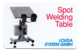 Table Spot  Welding  Carte Allemagne Card (K 176) - Altri & Non Classificati