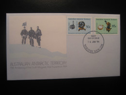 WARATAH 1984 South Magnetic Pole Physics Geology FDC Antarctic Antarctica AAT Antarctique Australia Polar - Brieven En Documenten