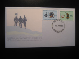 PRAHRAN 1984 South Magnetic Pole Physics Geology FDC Antarctic Antarctica AAT Antarctique Australia Polar - Covers & Documents