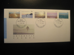 BOONAH 1987 Meteorology Geography Geology FDC Antarctica AAT Antarctic Antarctique Australia Polar South Pole - Covers & Documents